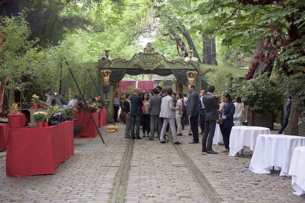 soiree entreprise originale paris garden