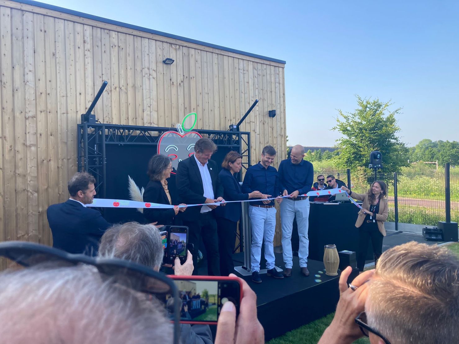 Ruban inauguration-île de France, Normandie